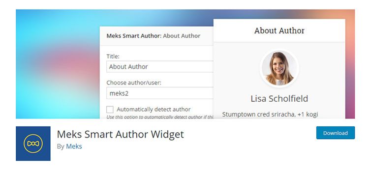 Meks Smart Author Widget