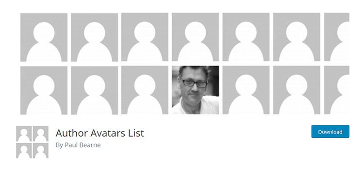 Author Avatars List