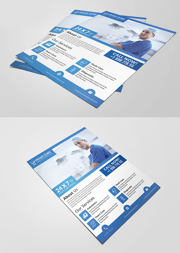 Medical PSD Flyer Template Free Download