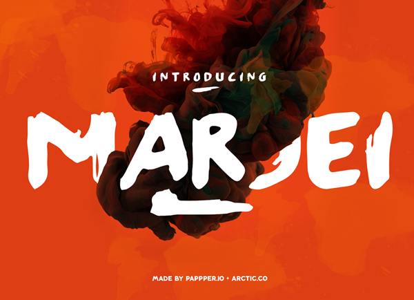 Marjei Free Brush Font