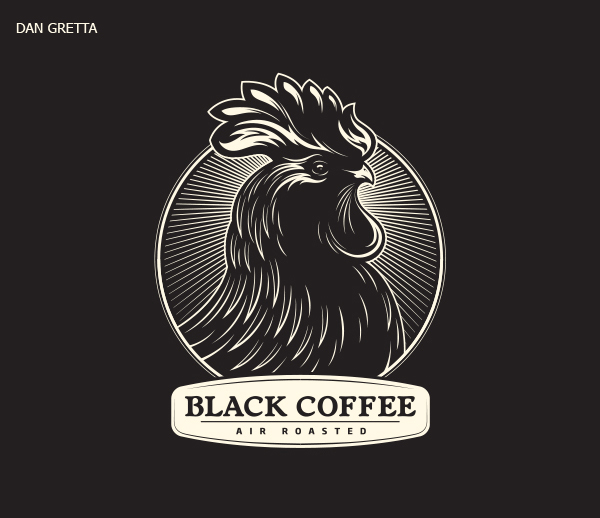 50 Creative Rooster Logo Designs for Inspiration - 38
