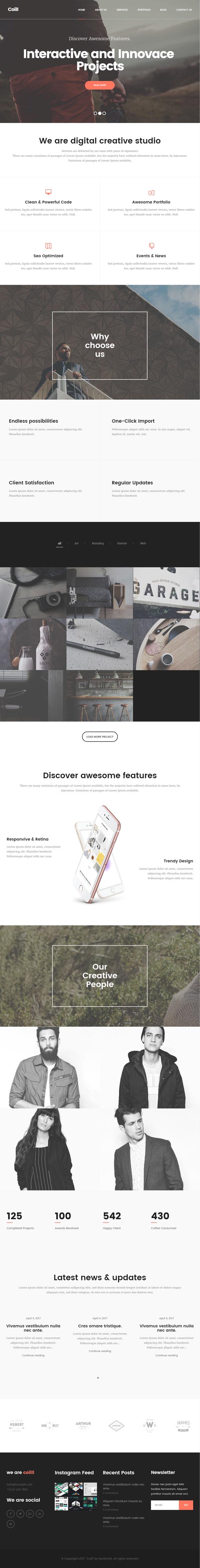 Coill | Business & Agency WordPress Theme