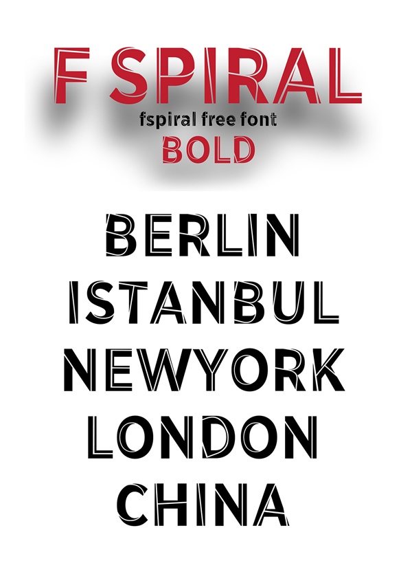 FSpiral Font Free Font