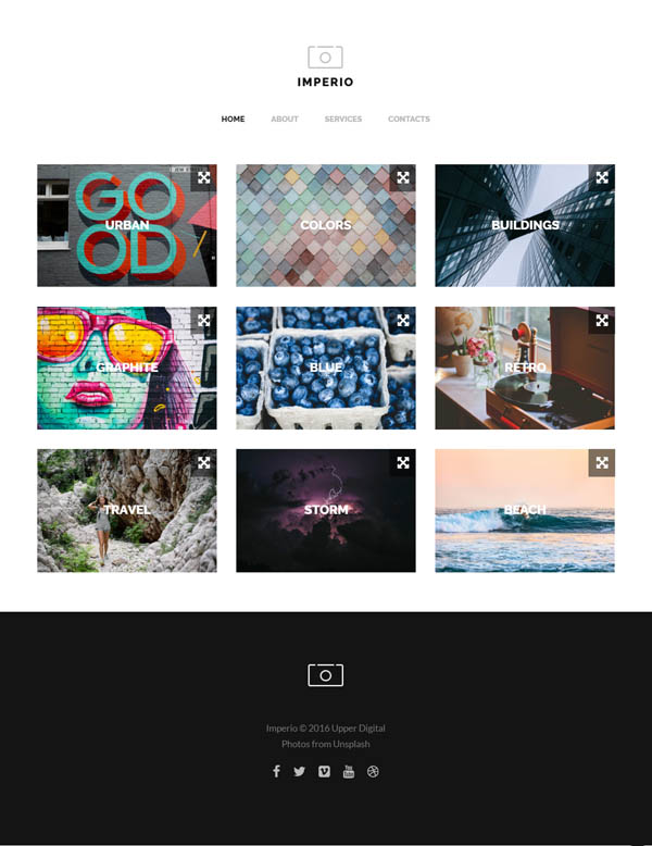 Imperio - Business, E-Commerce, Portfolio & Photography WordPress Theme