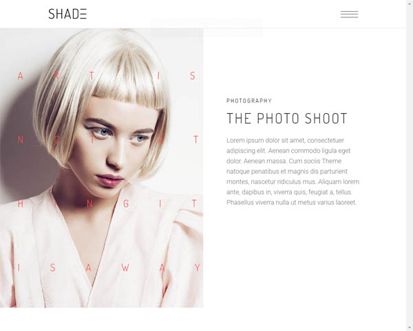 Shade - An Alluring Photography Theme