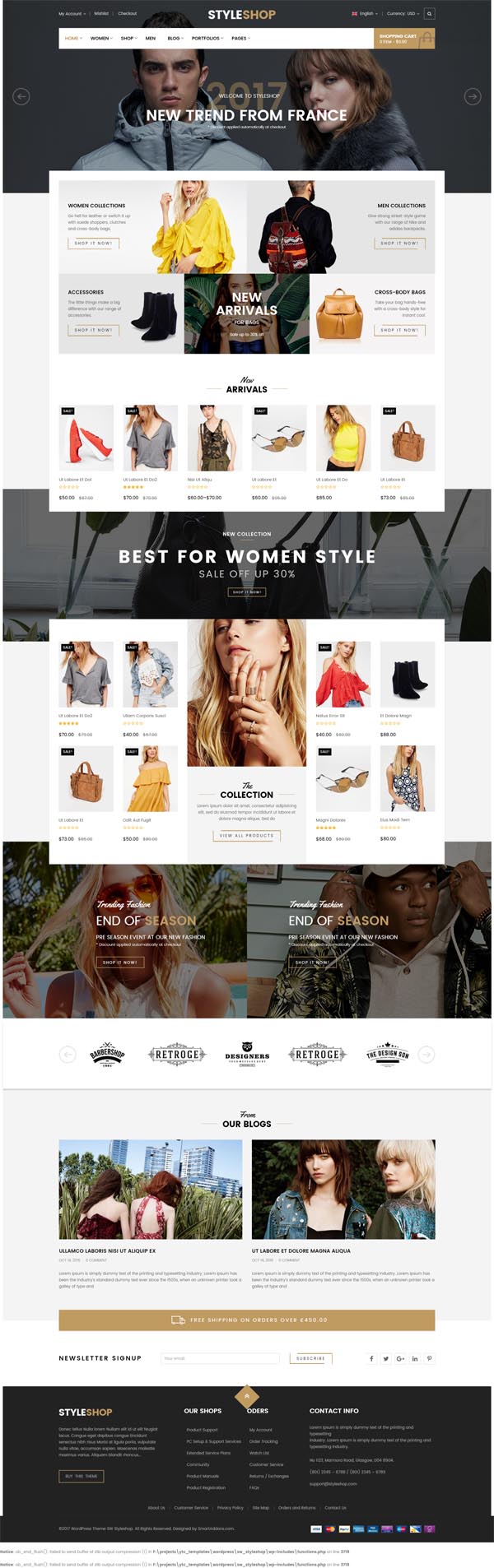 StyleShop – Multi-Purpose Responsive WooCommerce Theme