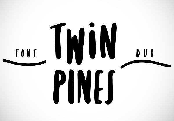 Twin Pines Free Font