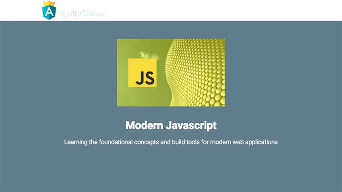 learn web development modern javascript angular