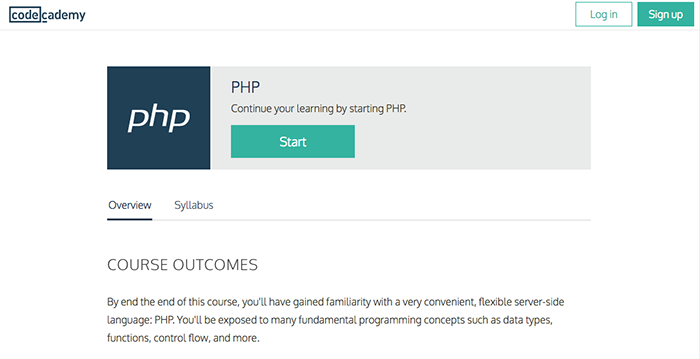 learn web development php codecademy