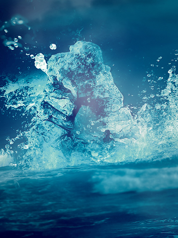 How to Make a 'Rock Riding the Wave' Text Effect in Photoshop