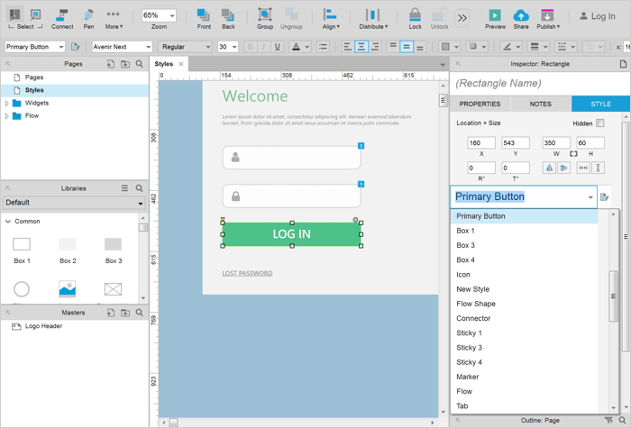 wireframing tools axure