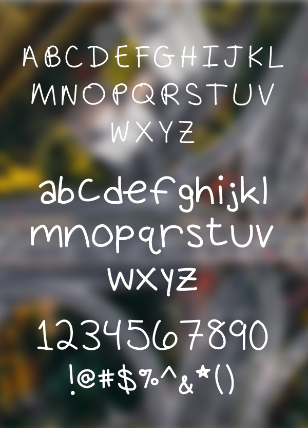 Apes On Parade Free Font Letters