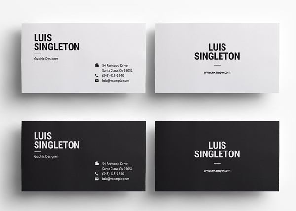 Simple and Clean Business Card Template