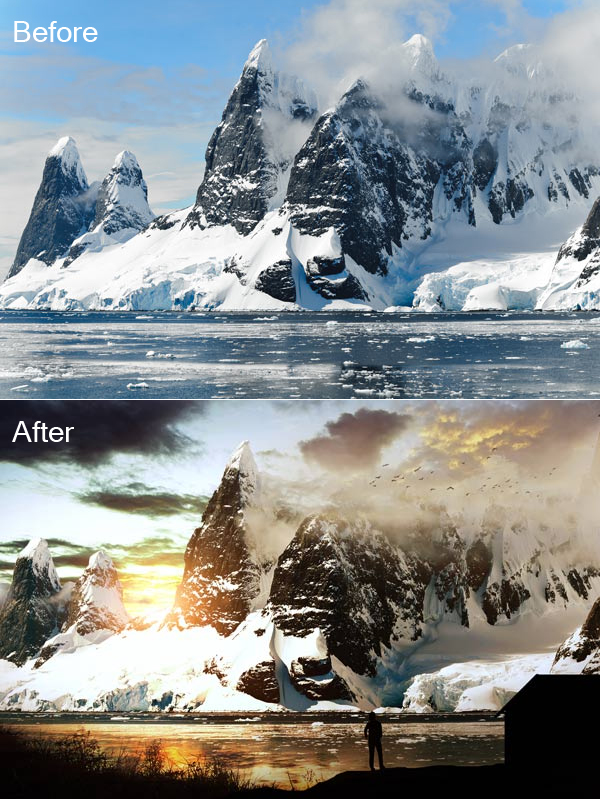 Create a Landscape Photo Manipulation in Photoshop