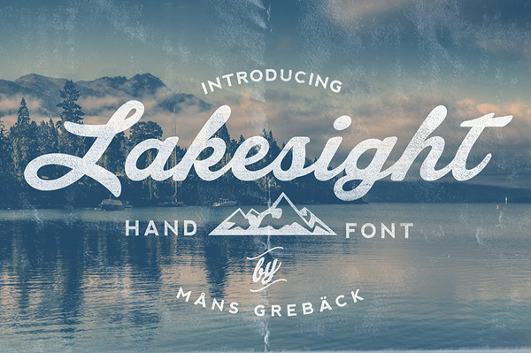 Lakesight Vintage Font
