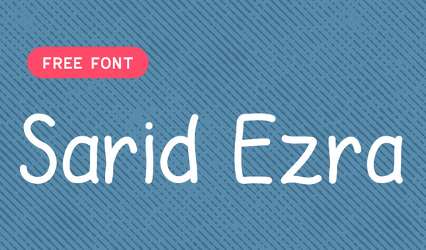 Sarid Ezra Free Font Download