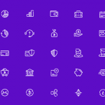 A free set of 48 free fintech vector icons