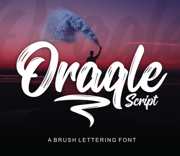 Oraqle Script Free Font