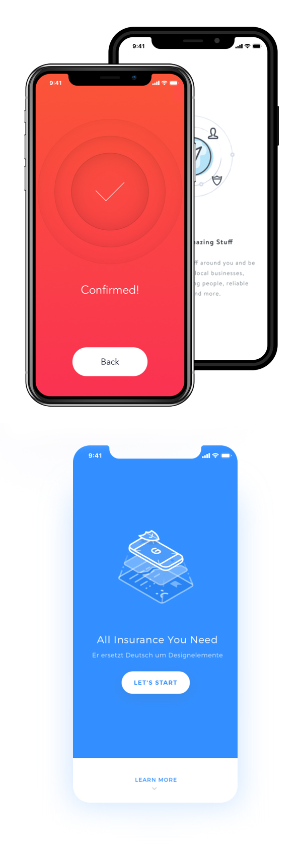 Free Download iPhone X PSD Mockups and Sketch - 18