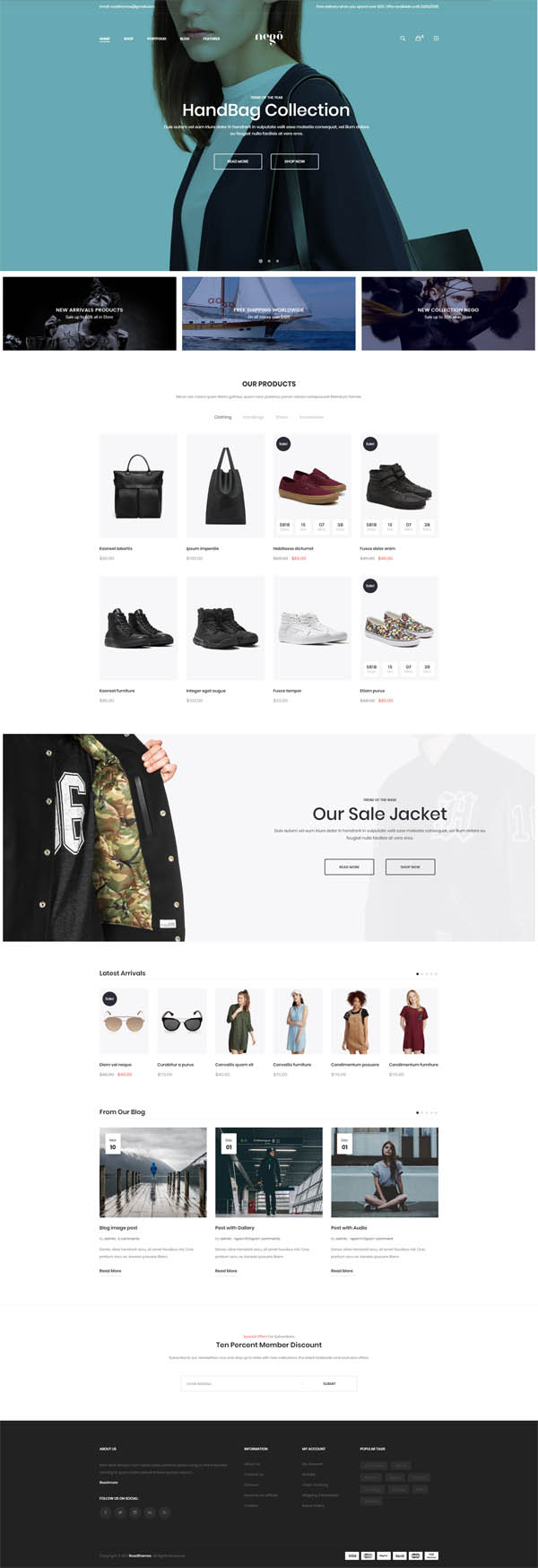 Nego - Fashion and Furniture Theme for WooCommerce WordPress