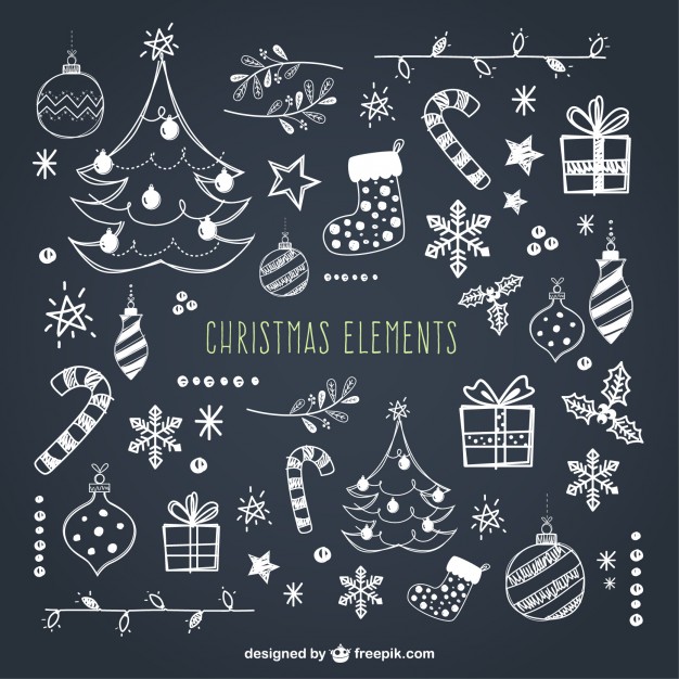 christmas design elements