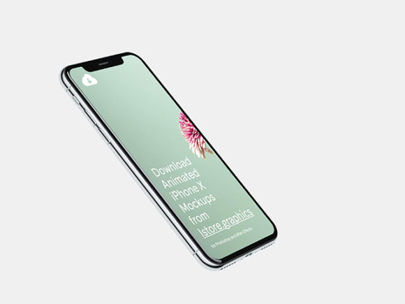 iPhone X mockup 4k - Preview 03