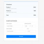 Freebie: 2 Beautiful Checkout Forms with Bootstrap 4
