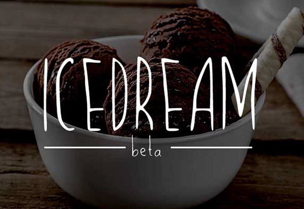 Icedream Free Font