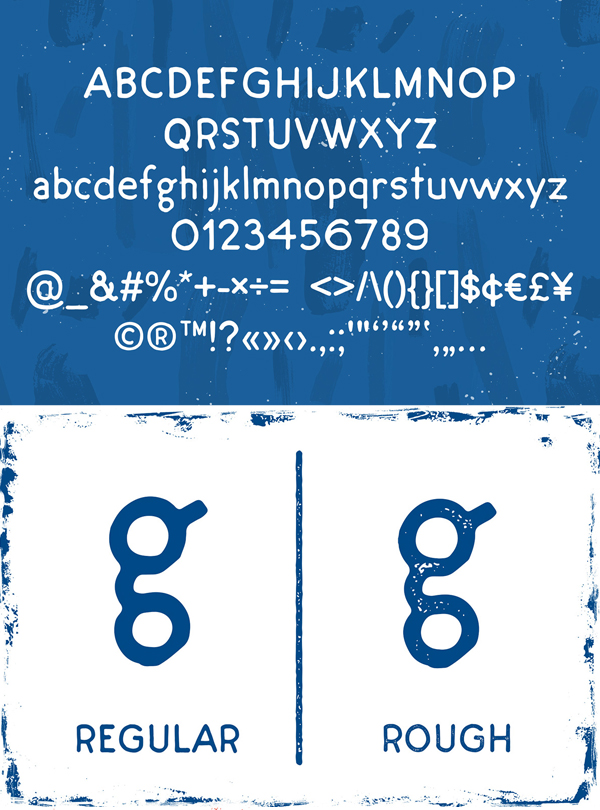 Quickens Free Font Letters and Numbers