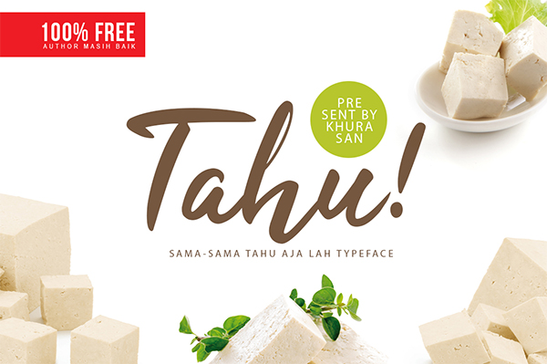 Tahu! Free Font