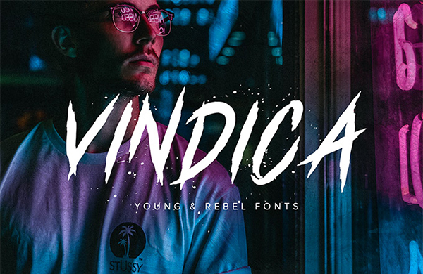 Vindica Rebel Free Font