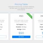 Freebie: Beautiful Pricing Table with Bootstrap 4