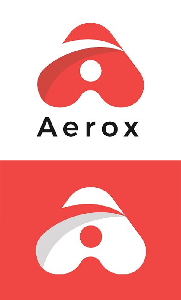 Aerox Letter A Minimal Logo