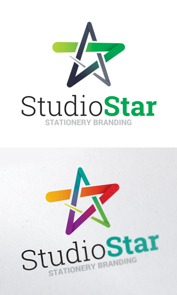 Star Symbol Logo Template