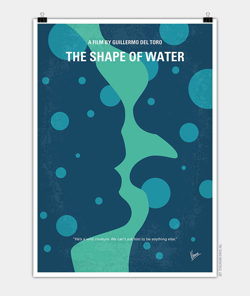 The Shape of Water Minimal Movie Posters - 5