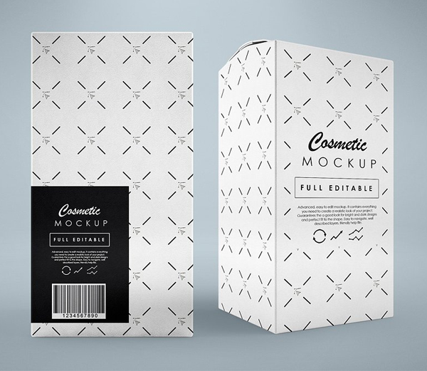 3D Box / Package Mock-Up
