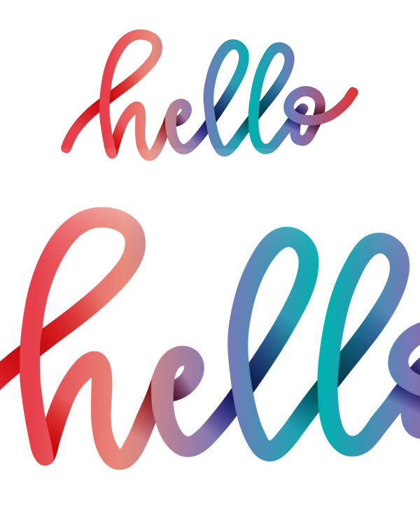 Create Colorful Gradient Lettering in Adobe Illustrator