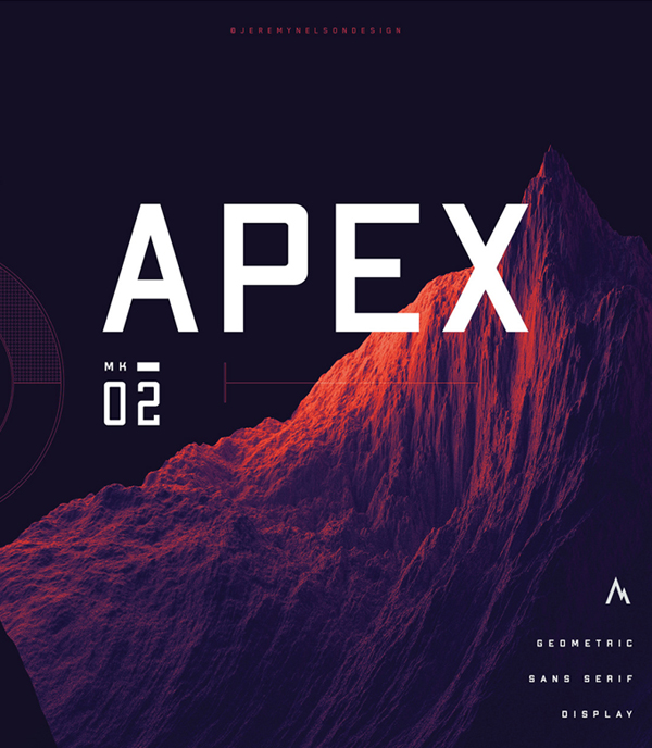 APEX Mk2 Free Font