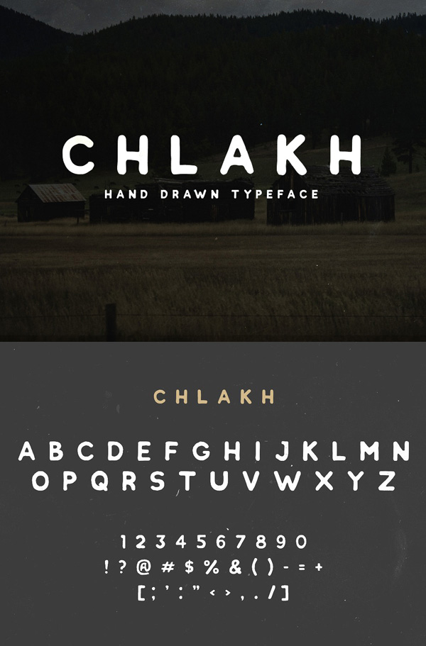Chlakh Free Vintage Font
