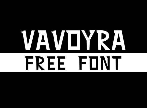 VAVOURA Free Font
