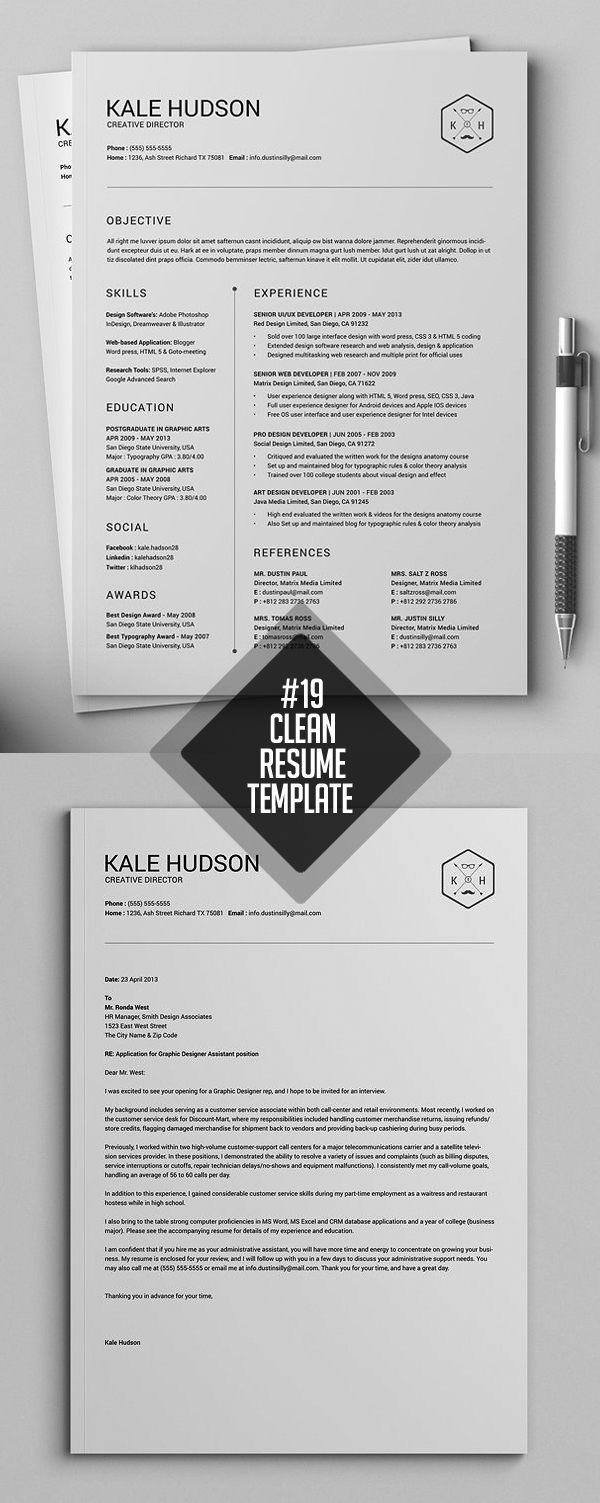 Clean Resume CV