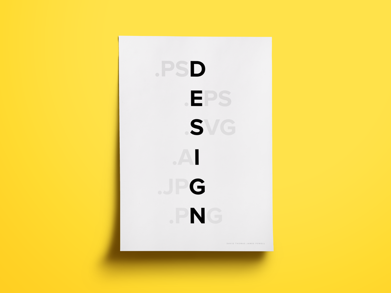 bold typography in design