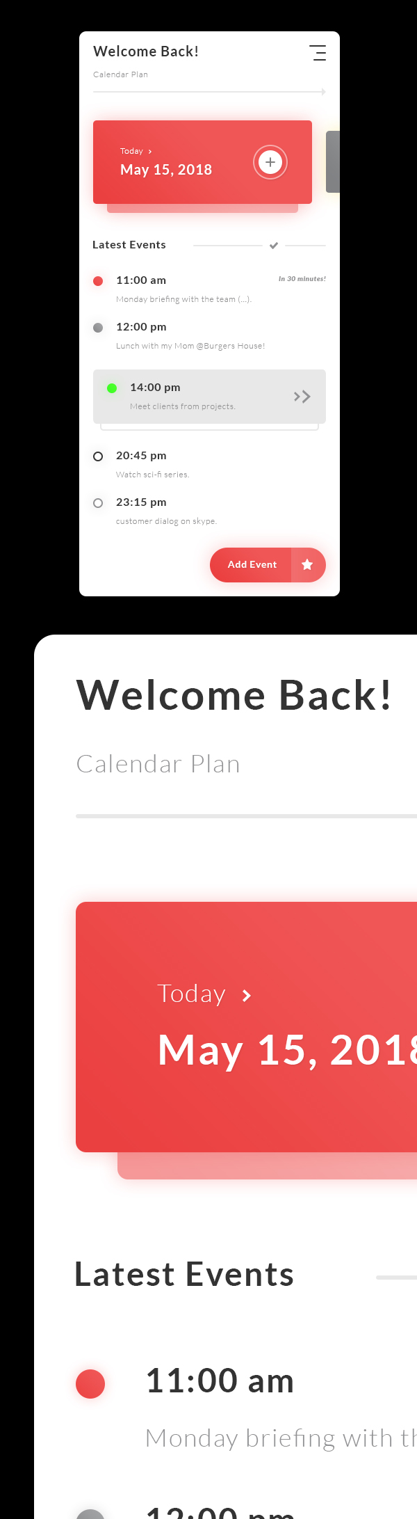 Free Calendar Plan - Tasks Events App