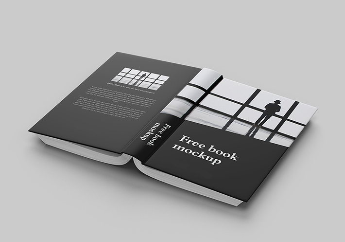 Book Mockup Template Free Download PSD