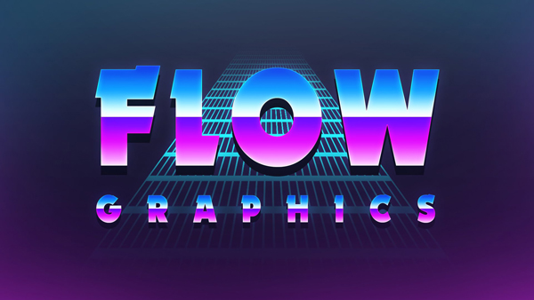 80's Retro Text Effect | Photoshop Tutorial