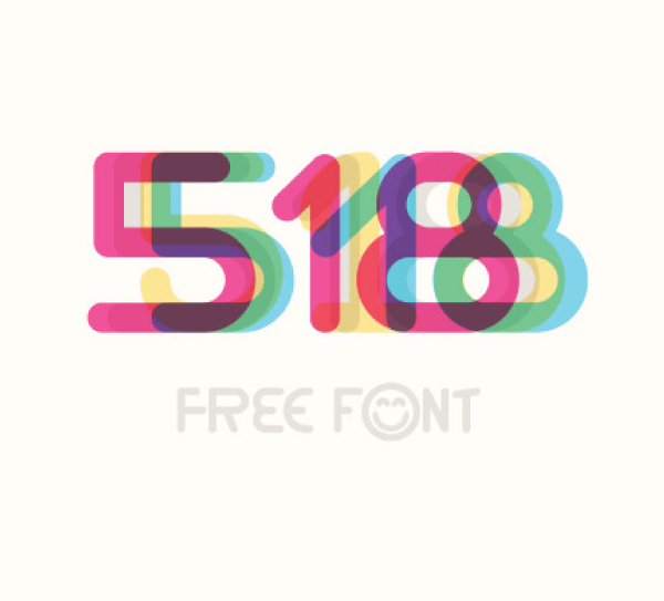 518 Free Font
