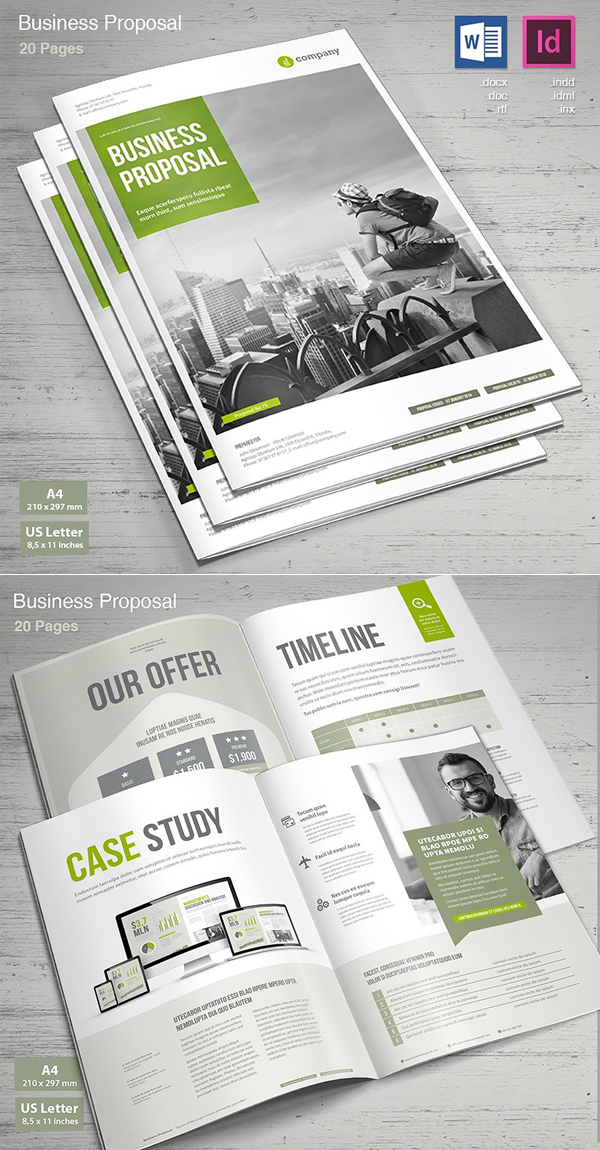 100 Professional Corporate Brochure Templates - 87