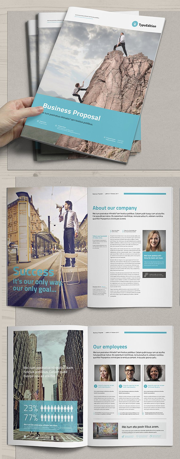 100 Professional Corporate Brochure Templates - 89