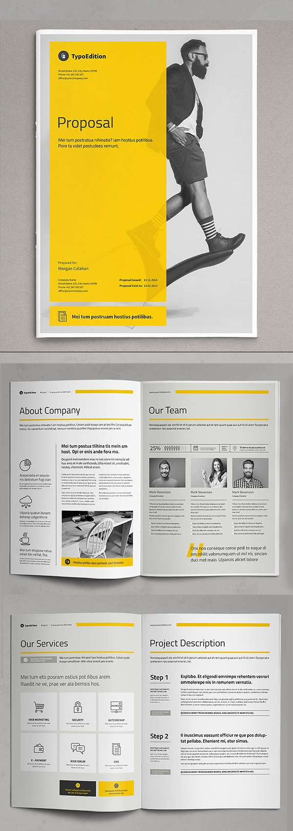 20 New Creative Business Proposal Templates IDevie