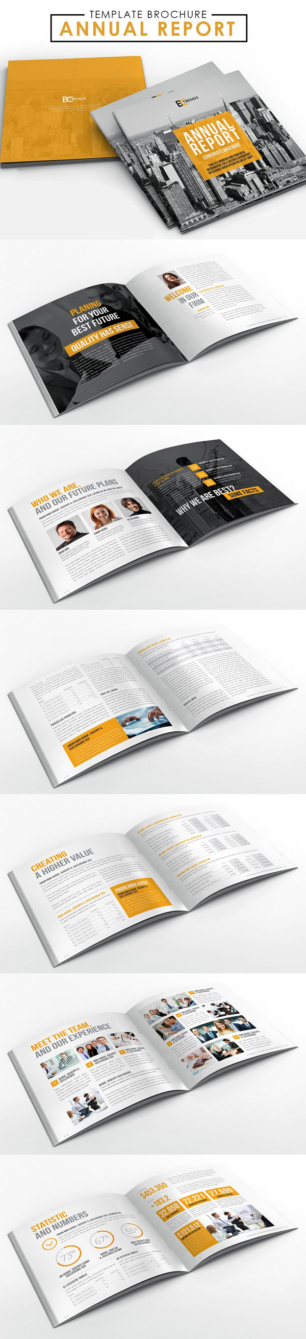 100 Professional Corporate Brochure Templates - 17